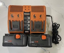 max 18v rapid charger ridgid for sale  Warrenton