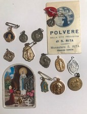 Medagliette religiose reliquia usato  Impruneta