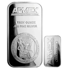 Barra de plata de 1 oz - APMEX adecuada para coleccionar segunda mano  Embacar hacia Mexico