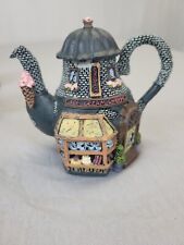 Village hometown teapot for sale  Florissant