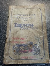 Triumph motorcycle tiger for sale  STAFFORD