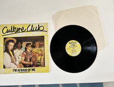 12" LP Vinyl Culture Club - I'm Afraid Of Me (Extended Dance Mix) Maxi UK, usado comprar usado  Enviando para Brazil