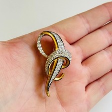 Swarovski gold swan for sale  Azusa