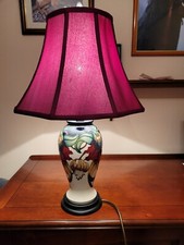 Moorcroft table lamps for sale  FRASERBURGH