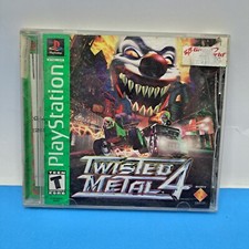Twisted Metal 4 PS1 Jogo Sony PlayStation 1998 Car Combat Mayhem Retro Classic comprar usado  Enviando para Brazil