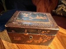 Antique japanned lacquer for sale Antique japanned lacquer for sale  BARNSTAPLE