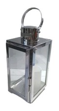 Silver steel lantern for sale  ISLE OF BUTE