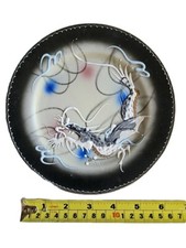 Placa decorativa vintage pintada à mão de dragão asiático 6" comprar usado  Enviando para Brazil