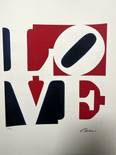 Lithographie robert indiana d'occasion  Paris XIX