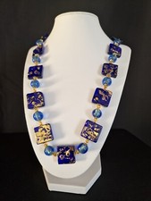 Collana bracciale vetro usato  Riolo Terme