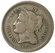 1865 three cent for sale  Oostburg