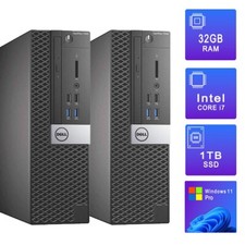 Computador desktop Dell PC i7 32GB RAM 1TB SSD Windows 11 Pro, usado comprar usado  Enviando para Brazil