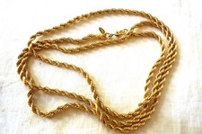 Superbe collier torsadé d'occasion  Macau