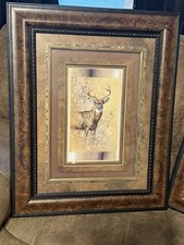 Framed woodland deer for sale  Moss Point