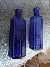 Blue hexagonal vintage for sale  HULL