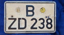 Berliner nummernschild 238 gebraucht kaufen  Berlin