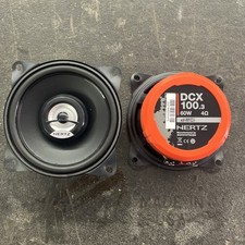 Par de alto-falantes bidirecionais Hertz Dieci DCX 100.3 preto laranja áudio coaxial para carro  comprar usado  Enviando para Brazil