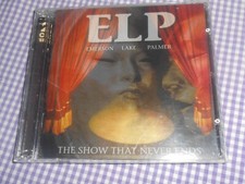 ELP Emerson Lake Palmer - The Show That Never Ends - CD Album 2-disc set, usado comprar usado  Enviando para Brazil