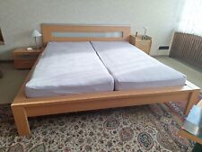 Doppelbett eichedekor hne gebraucht kaufen  Achern