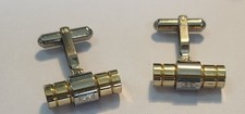 Gucci gold cufflinks for sale  HOLYHEAD