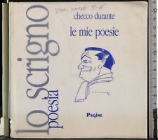 Mie poesie. checco usato  Ariccia