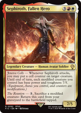 Magic mtg séphiroth d'occasion  Ivry-sur-Seine
