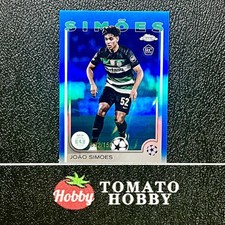 Usado, TOPPS CHROME UEFA 2024-25 JOAO SIMOES RC /150 REFRATOR AZUL SCP comprar usado Usado, TOPPS CHROME UEFA 2024-25 JOAO SIMOES RC /150 REFRATOR AZUL SCP comprar usado  Enviando para Brazil