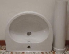 Lavandino colonna per usato  Roccasecca