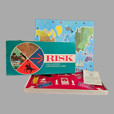 COMPLETO Vintage 1970 Parker Bros RISK Continental Jogo de Tabuleiro World Conquest comprar usado  Enviando para Brazil