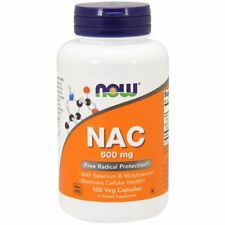 Now Foods, NAC, 600 mg, 100 cápsulas vegetais comprar usado  Enviando para Brazil