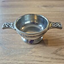 Scottish piper pewter for sale  BIDEFORD