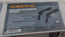 Powertec 2pcs miter for sale  Alexander City