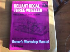 Reliant regal three for sale  SUTTON COLDFIELD