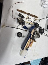 Motor e peças de avião de controle remoto com brilho YS 45 FS 2 tempos motor e peças travadas, usado comprar usado  Enviando para Brazil