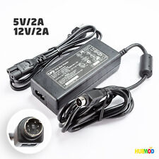 Adaptador CA carregador 5 pinos genuíno TOP One fonte de alimentação TAD0361205 5V 12V 2A + cabo comprar usado  Enviando para Brazil