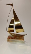 Brass nautical sailboat for sale  Comstock Park