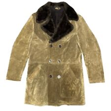 Suede leather coat for sale  IPSWICH