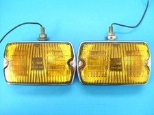 Luzes de neblina quadradas Cibie35 carro antigo revestimento corpo lente amarela mini Shibie Toyota Ae8 comprar usado  Enviando para Brazil