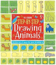 Step-by-Step Drawing Animals, Fiona Watt, Used; Very Good Book, usado comprar usado Step-by-Step Drawing Animals, Fiona Watt, Used; Very Good Book, usado comprar usado  Enviando para Brazil