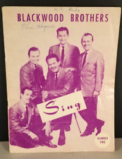 Blackwood brothers sing for sale  Munford