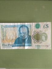 Rare five pound for sale  LIVERPOOL
