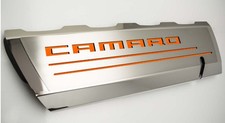 Capas de trilho de combustível laranja fibra de carbono "Camaro" 2 peças serve 16-21 Chevy Camaro SS V8 comprar usado  Enviando para Brazil