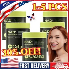 Suplemento Cata-Kor 250mg - NAD+ para suporte, energia e foco do envelhecimento da pele - 60 quilates comprar usado  Enviando para Brazil