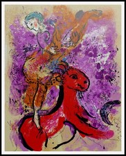Marc chagall écuyère d'occasion  Saint-Ouen