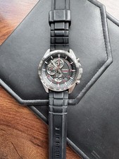 Relógio masculino Seiko cronógrafo mostrador preto borracha preta SSB325P1 comprar usado  Enviando para Brazil