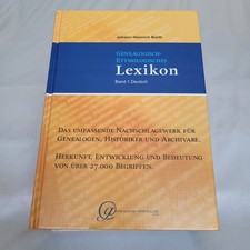 Genealogisch etymologisches le gebraucht kaufen  Berlin
