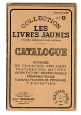 Collection livres jaunes d'occasion  Liffré