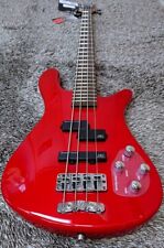 Warwick Rock Bass Streamer LX 4 Cordas Vermelho Metálico Alto Polimento Caixa Aberta Bolsa Gig comprar usado  Enviando para Brazil