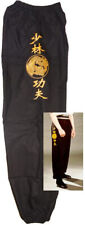 Calça de algodão WLE Shaolin - com design Shaolin Kung Fu GG, usado comprar usado  Enviando para Brazil
