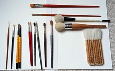 Collection paint brushes for sale  HALIFAX